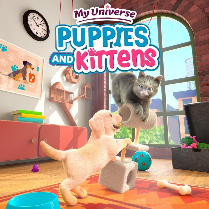 My Universe: Puppies and Kittens box art for Nintendo Switch